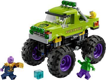 LEGO Конструктор Super Heroes Вантажівка Халка проти Таноса 76312 фото
