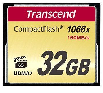 Transcend Карта памяти CF 32GB 1066X TS32GCF1000 фото