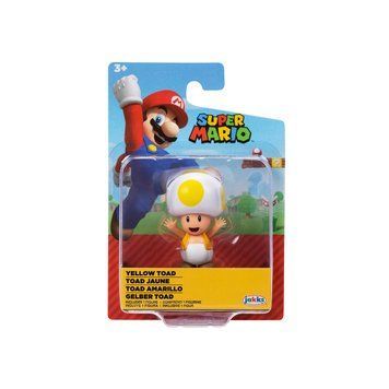 Игровая фигурка с артикуляцией SUPER MARIO - ЖЕЛТЫЙ ТОАД (6 cm) 41291i-GEN фото
