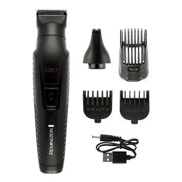 Remington Набор для стрижки Graphite для головы, усов, бороды,носа и тела, акум., насадок-5, черный PG2100 фото