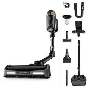 Rowenta Пилосос безпровідний X-Force Flex 15.60, 550Вт, конт пил -0.9л, автон. робота до 80хв, НЕРА, підсвітка, гнучка насадка, чорний RH99F1WO фото