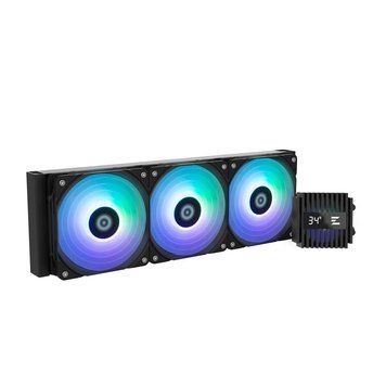 Zalman Система рідинного оxолодження Alpha 2 A36 ARGB, LGA1851, LGA1700, 1200, 115x, AM5, AM4, TDP ___W, чорний ALPHA2A36BLACK фото