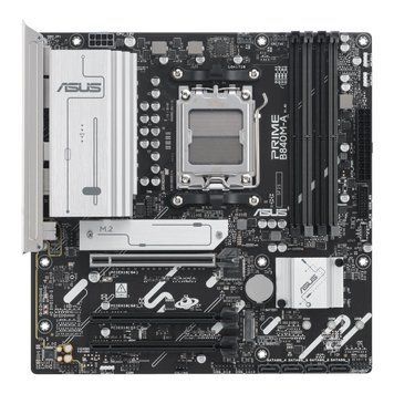 ASUS Материнcкая плата PRIME B840M-A-CSM sAM5 B840 4xDDR5 M.2 HDMI DP WiFi BT mATX CSM 90MB1J10-M0EAYC фото