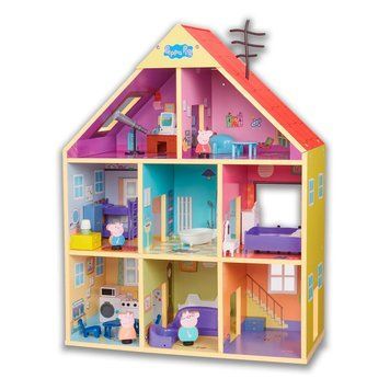 Дерев'яний ігровий набір Peppa - КОТЕДЖ ПЕППИ ДЕЛЮКС 07321 фото