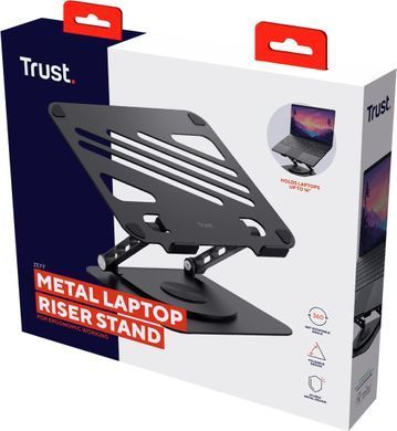 Trust Підставка для ноутбука Trust Zeff Metal, до 16", сірий 25482_TRUST фото