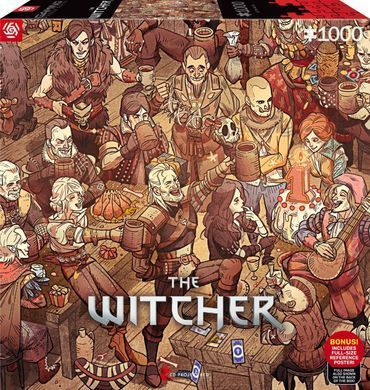 GoodLoot Puzzle GoodLoot The Witcher Birthday 1000 5908305250197 фото