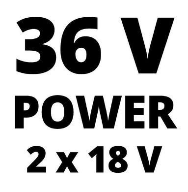 Einhell Аератор-скарифікатор акумуляторний GE-SC 36/35 Li - Solo 36В 35см безщітковий ножи 16шт 9.94кг (без АКБ та ЗП) 3420680 фото