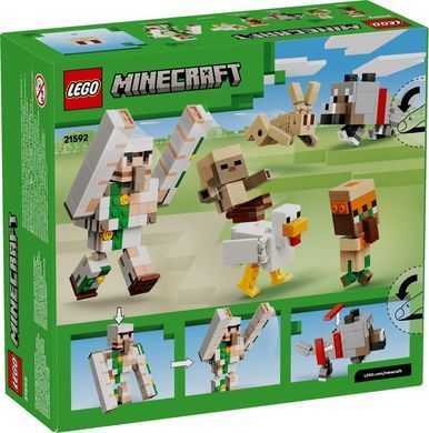 LEGO Конструктор LEGO Minecraft Курячий Жокей: атака в пустелі 21592 фото