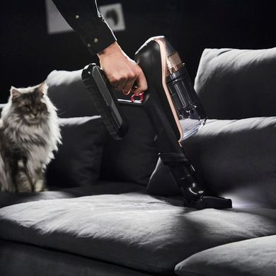 Rowenta Пилосос безпровідний X-Force Flex 15.60, 550Вт, конт пил -0.9л, автон. робота до 80хв, НЕРА, підсвітка, гнучка насадка, чорний RH99F1WO фото