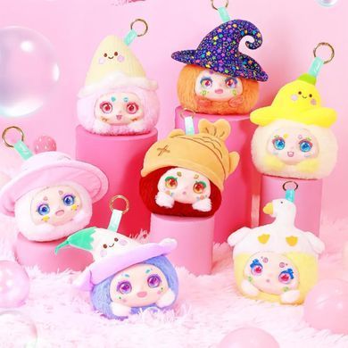 Коллекционная мягкая игрушка с кольцом POP TOP Kimmon - МИЛАШКИ В ШЛЯПКАХ (в дисп., в асс.) 556022 фото