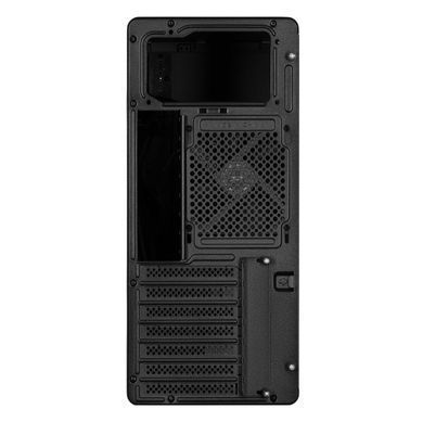 2E Gaming Корпус Credo V500B без БЖ, 1xUSB3.0, 1х USB 2.0, 1xUSB Type-C, 1x120мм, VGA 310мм, ATX, чорний 2E-V500B фото