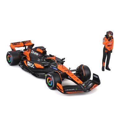 Автомодель з фігуркою - MCLAREN MCL38 (1:24) 18-28040 фото
