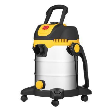 2E Пилосос професійний 2E PowerClean 20S 1200Вт 17кПа контейнер 20л розетка 220В/2000В вологе/сухе прибирання функція повітродувки IPX4 5.6кг 2E-VC2012SSD фото
