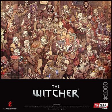 GoodLoot Puzzle GoodLoot The Witcher Birthday 1000 5908305250197 фото