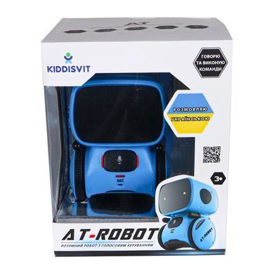 Інтерактивний робот з голосовим керуванням - AT-ROBOT (синій, озвуч.укр.) AT001-05-UKR фото