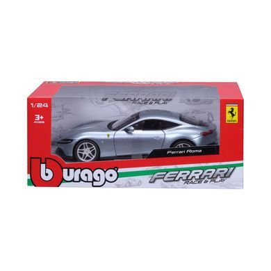 Автомодель - Ferrari Roma (асорті сірий металік, червоний металік, 1:24) 18-26029 фото