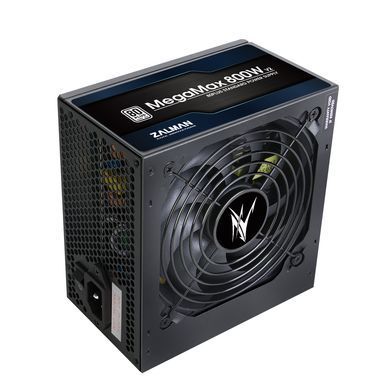 Zalman Блок питания Megamax (800W), 83%, 80+ White, 120mm, 1xMB 24pin(20+4), 2xCPU (8pin+(4+4)pin), 4xMolex, 8xSATA, 4xPCIe 8pin(6+2) ZM800-TXII фото