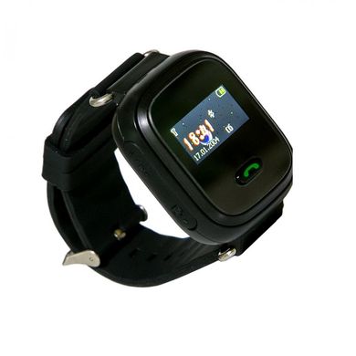 Детские телефон-часы с GPS трекером GOGPS ME K11 Черные K11BK фото