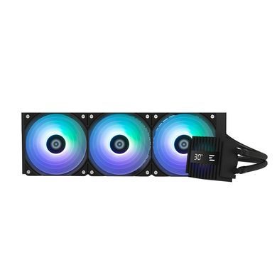 Zalman Система рідинного оxолодження Alpha 2 A36 ARGB, LGA1851, LGA1700, 1200, 115x, AM5, AM4, TDP ___W, чорний ALPHA2A36BLACK фото