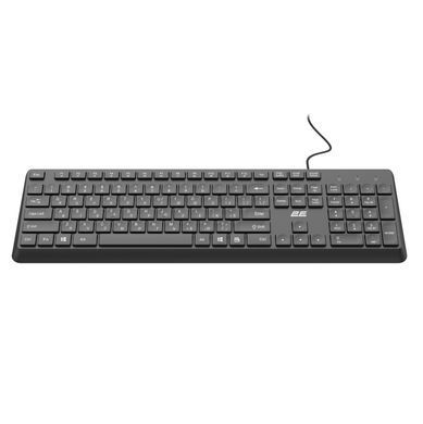 2E Клавиатура мембранная KS405 104key, USB-A, EN/UK, чёрный 2E-KS405UBK_UA фото