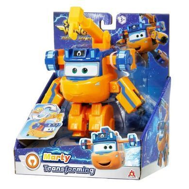 Super Wings Super Wings Transformer Toy Transforming Marty, 12.5cm EU780234 фото