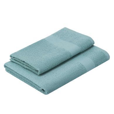 ARDESTO Набір рушників махрових Essence 50х90см, 70х140см, 2шт, 100% бавовна, аква