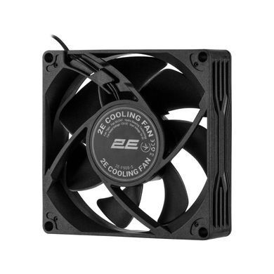 2E Корпусний вентилятор 2E F90B-S 90мм, 1700 rpm, 4pin MOLEX, 25dBa, чорний 2E-F90B-S фото