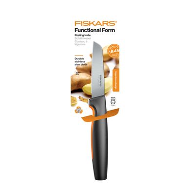Кухонний ніж для овочів прямий Fiskars Functional Form, 8 см 1057544 фото