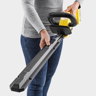 Karcher Аккумуляторный кусторез HGE 2-18, 18 В, лезвие 45 см, шаг реза 18 мм, вес 2,34 кг, без аккумулятора и зарядного устройства 1.445-600.0 фото
