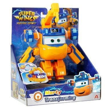 Super Wings Super Wings Transformer Toy Transforming Marty, 12.5cm EU780234 фото