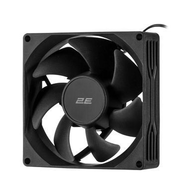 2E Корпусний вентилятор 2E F90B-S 90мм, 1700 rpm, 4pin MOLEX, 25dBa, чорний 2E-F90B-S фото