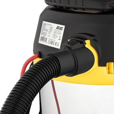 2E Пилосос професійний 2E PowerClean 20S 1200Вт 17кПа контейнер 20л розетка 220В/2000В вологе/сухе прибирання функція повітродувки IPX4 5.6кг 2E-VC2012SSD фото