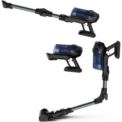 Rowenta Пилосос безпровідний XForce Flex 12.60 Auto Model, 252Вт, конт пил -0.6л, автон. робота до 45хв, вага-3кг, НЕРА, чорно-синій RH98C8WO фото