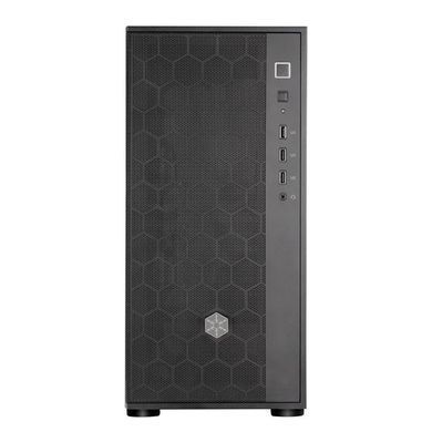 SilverStone Корпус FARA FAR1B-G-V2, без БП, 2xUSB3.0, 1xUSB2.0, 1x120mm Black fan, TG Side Panel, ATX, Black SST-FAR1B-G-V2 фото