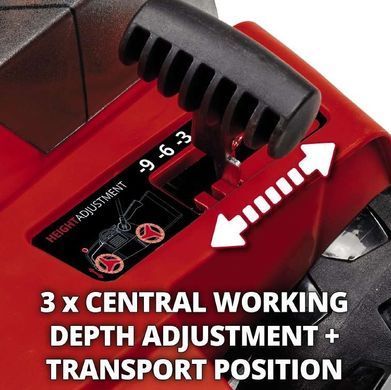 Einhell Аератор-скарифікатор акумуляторний GE-SC 36/35 Li - Solo 36В 35см безщітковий ножи 16шт 9.94кг (без АКБ та ЗП) 3420680 фото