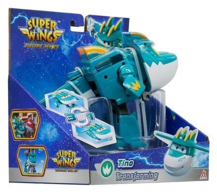 Super Wings Ігрова фігурка-трансформер Transforming Тіно (Tino) EU780237 фото