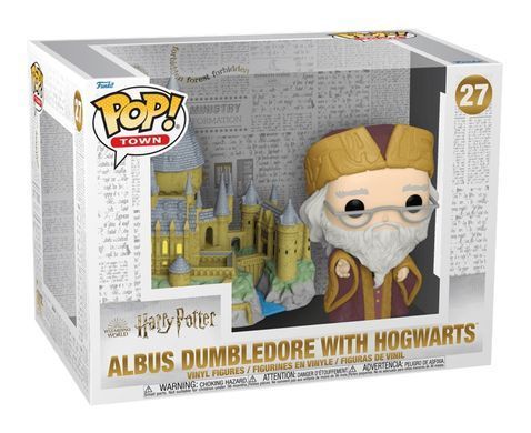 Funko Фигурка Funko POP Town: Harry Potter - Dumbledore w/Hogwarts 889698573696 фото