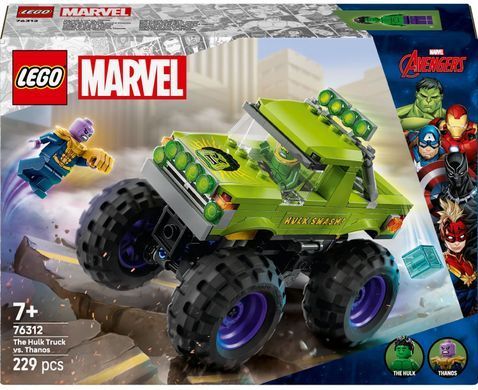 LEGO Конструктор Super Heroes Вантажівка Халка проти Таноса 76312 фото