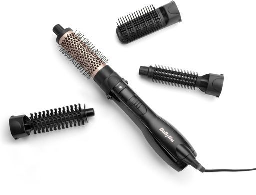 BaByliss Фен-щетка Smooth Finish, 1200Вт, режимов-3, хол. обдув, иониз-я, , керамика, черный AS122E фото