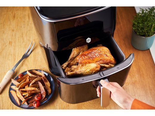 Tefal Мультипіч OBH Nordica Fry&Steam Black, 1700Вт, чаша-6.5л, сенс. управл, от 80&deg;C до 200&deg;C, пластик, черный FW2018S0 фото
