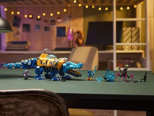 LEGO Конструктор LEGO DREAMZzz Підводний човен-крокодил 71512 фото