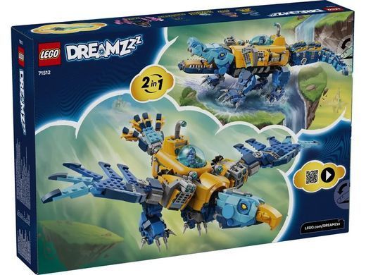 LEGO Конструктор LEGO DREAMZzz Підводний човен-крокодил 71512 фото