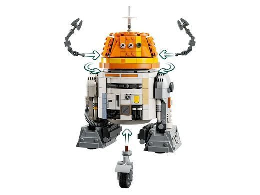 LEGO Конструктор LEGO Star Wars Чоппер (C1-10P). Дроїд-астромеханік 75416- фото