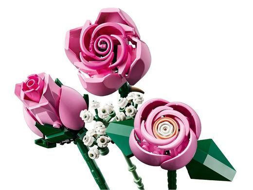 LEGO Конструктор LEGO Botanicals Букет рожевих троянд 10374 фото
