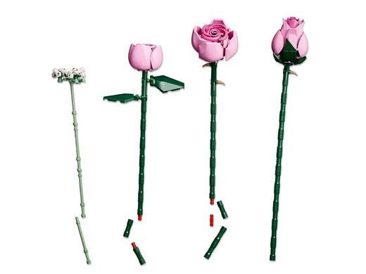 LEGO Конструктор LEGO Botanicals Букет рожевих троянд 10374 фото