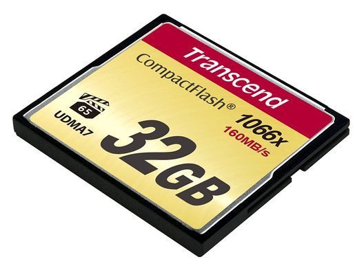 Transcend Карта памяти CF 32GB 1066X TS32GCF1000 фото