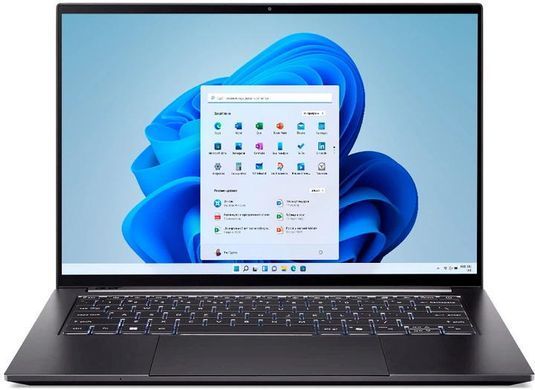 Acer Ноутбук Acer Swift X 14 SFX14-73G 14.5" 2.8K OLED, Intel U7-255H, 16GB, F1TB, NVD5050-8, Win11, сірий NX.J83EU.003 фото