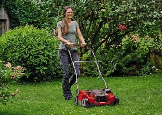 Einhell Аератор-скарифікатор акумуляторний GE-SC 36/35 Li - Solo 36В 35см безщітковий ножи 16шт 9.94кг (без АКБ та ЗП) 3420680 фото