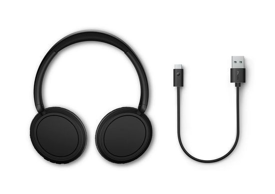 Philips Наушники Over-ear TAH5209 BT 5.3, SBC, Wireless, Mic, Черный TAH5209BK/00 фото