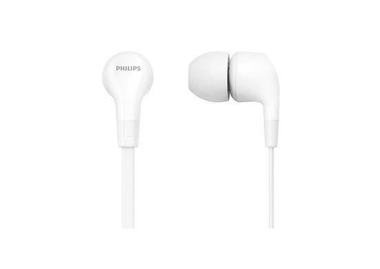 Philips TAE1105[Наушники In-ear TAE1105 3.5 mini-jack, Mic, Белый] TAE1105WT/00 фото